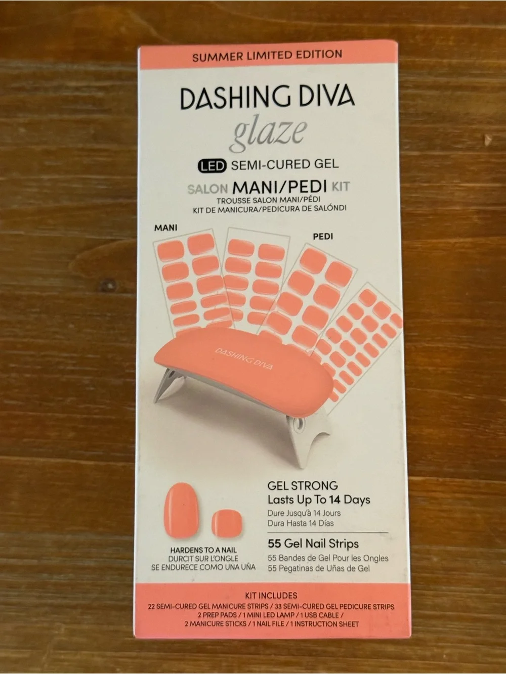 Dashing Diva Glaze LED Gel Mani/Pedi Kit - Lolli Lolli